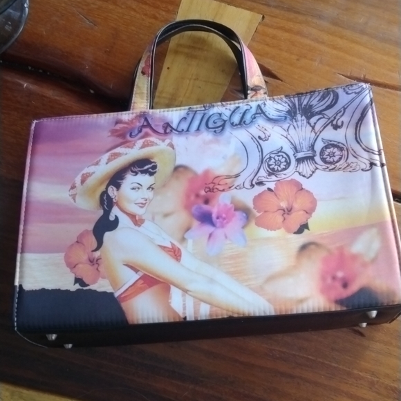 Vintage 90's pin up bag - Picture 3 of 6